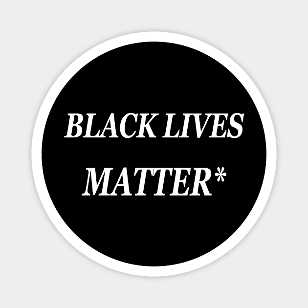 Black Lives Matter Magnet by Fashion Style